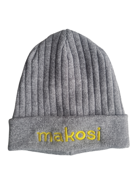 MAKOSI Grey Beanie Hat